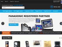 Tablet Screenshot of pan-toughbooks.com